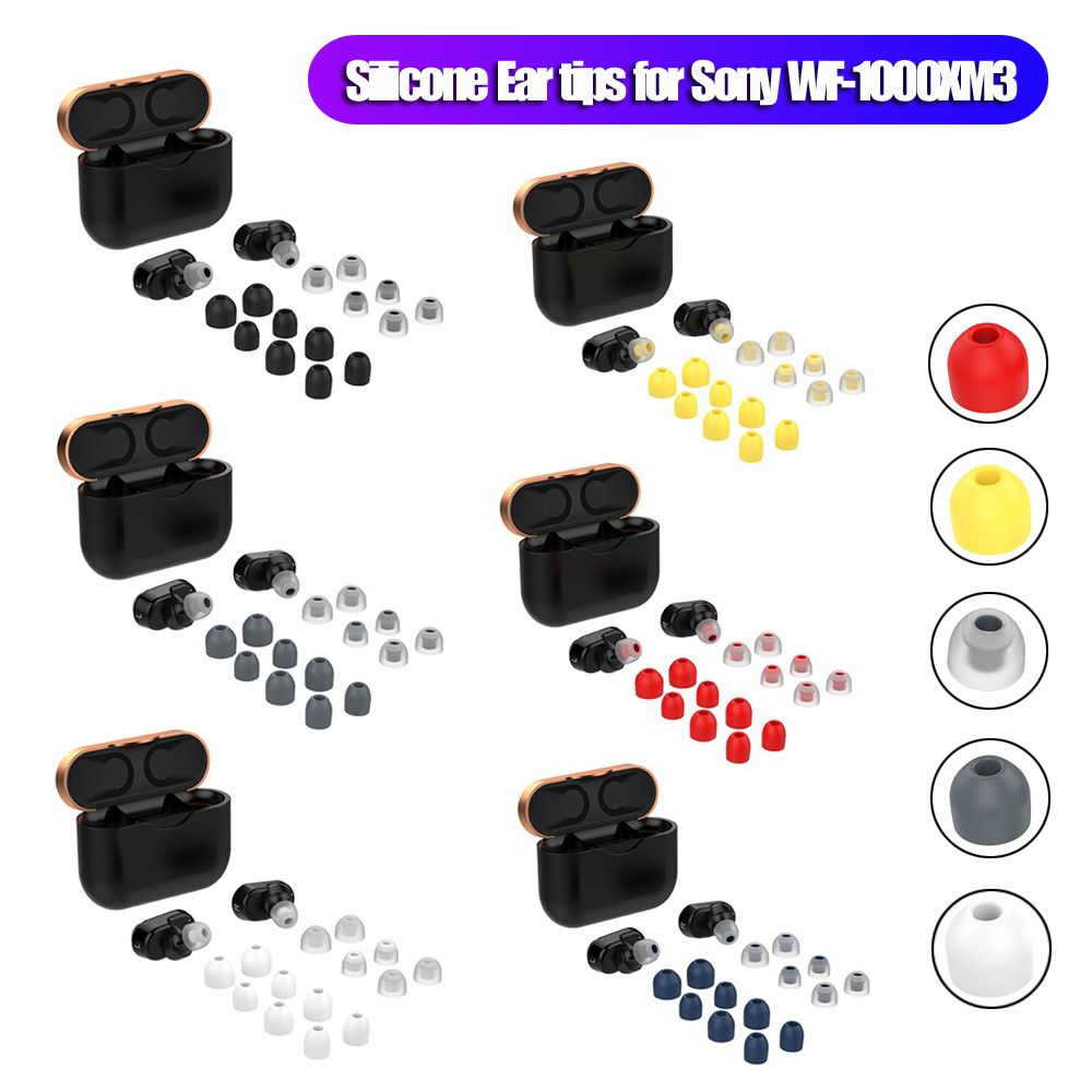 7 pairs Ear pads In-Ear Earpho - đánh giá và giá Earphone Foam Tip