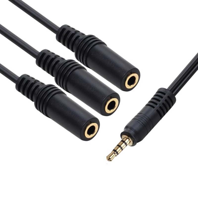 ⭐ 3.5mm 1 Male to 3 Female 3 W - đánh giá và giá Earphone Splitter Jack