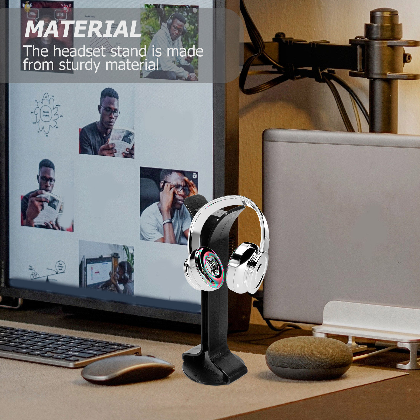Sturdy Headphone Stand Headset - đánh giá và giá Headphone Stand Desk