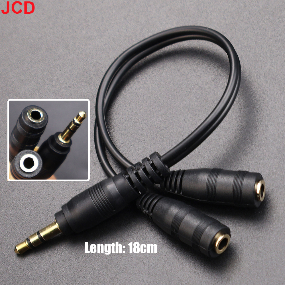 JCD 1Male to 2 Dual Female Y S - đánh giá và giá Earphone Splitter Jack