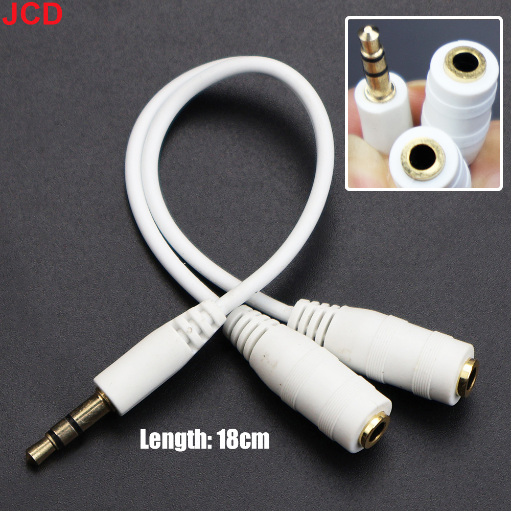 JCD 1Male to 2 Dual Female Y S - đánh giá và giá Earphone Splitter Jack
