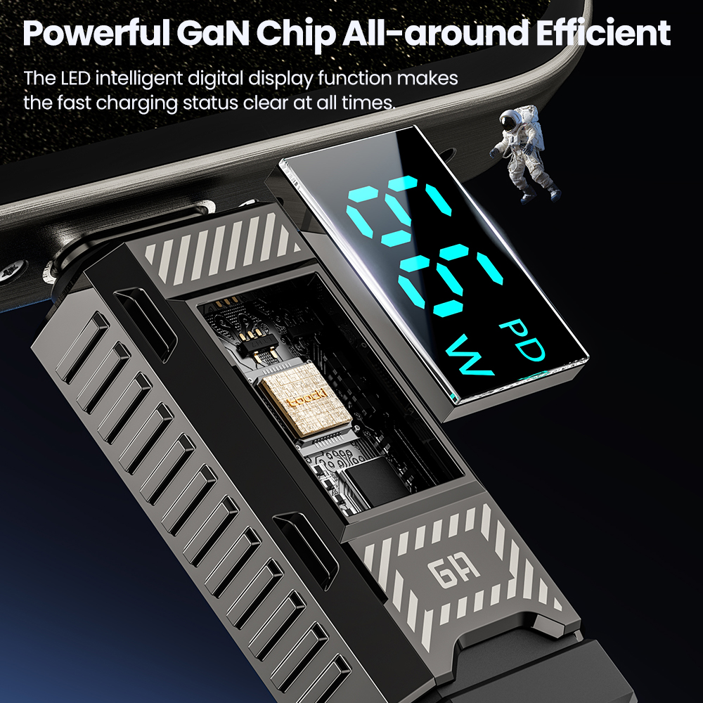 Toocki PD 66W USB C Cable 6A D - đánh giá và giá Usb C Earphone