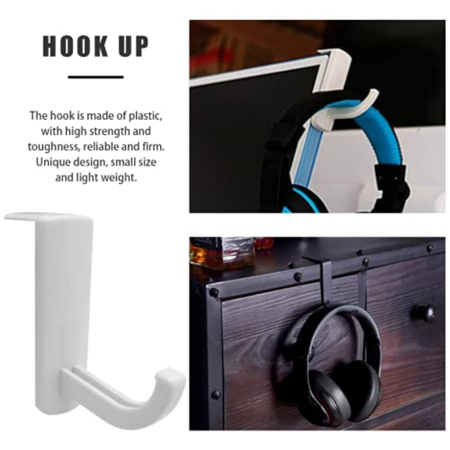 2 Pack Headphone Stand Hook He - đánh giá và giá Headphone Stand Desk
