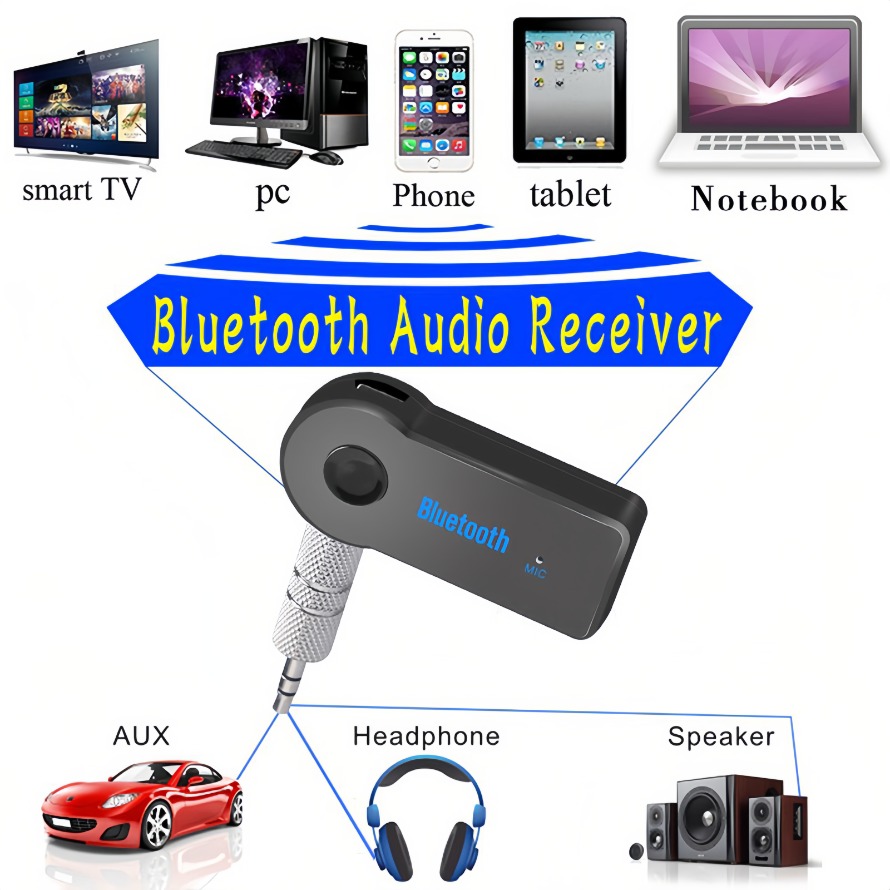 Bluetooth AUX Adapter for Car  - đánh giá và giá Bluetooth Adapter Receiver