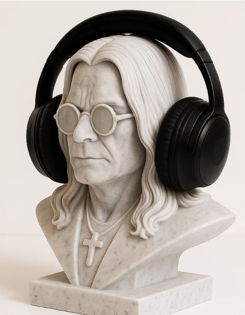 Heavy Metal Rock Legend Inspir - đánh giá và giá Headphone Stand Desk