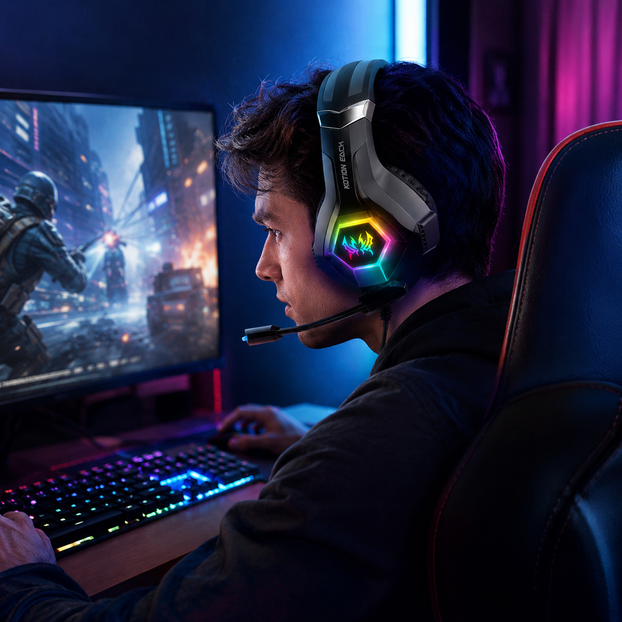 GS450 Wired Gaming Headset RGB - đánh giá và giá Gaming Headset Rgb