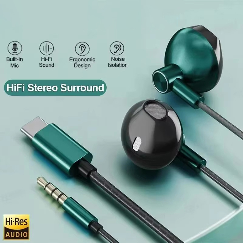 Type C 3.5mm HIFI Stereo Wired - đánh giá và giá Audiophile Headphone Wired
