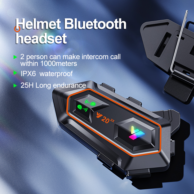 Y20 2X Motorcycle Helmet Inter - đánh giá và giá Bluetooth Headset On Ear