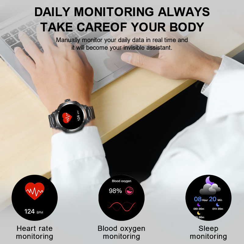 New Men's 2 In 1 Headset Smart - đánh giá và giá Earbuds Charging Case