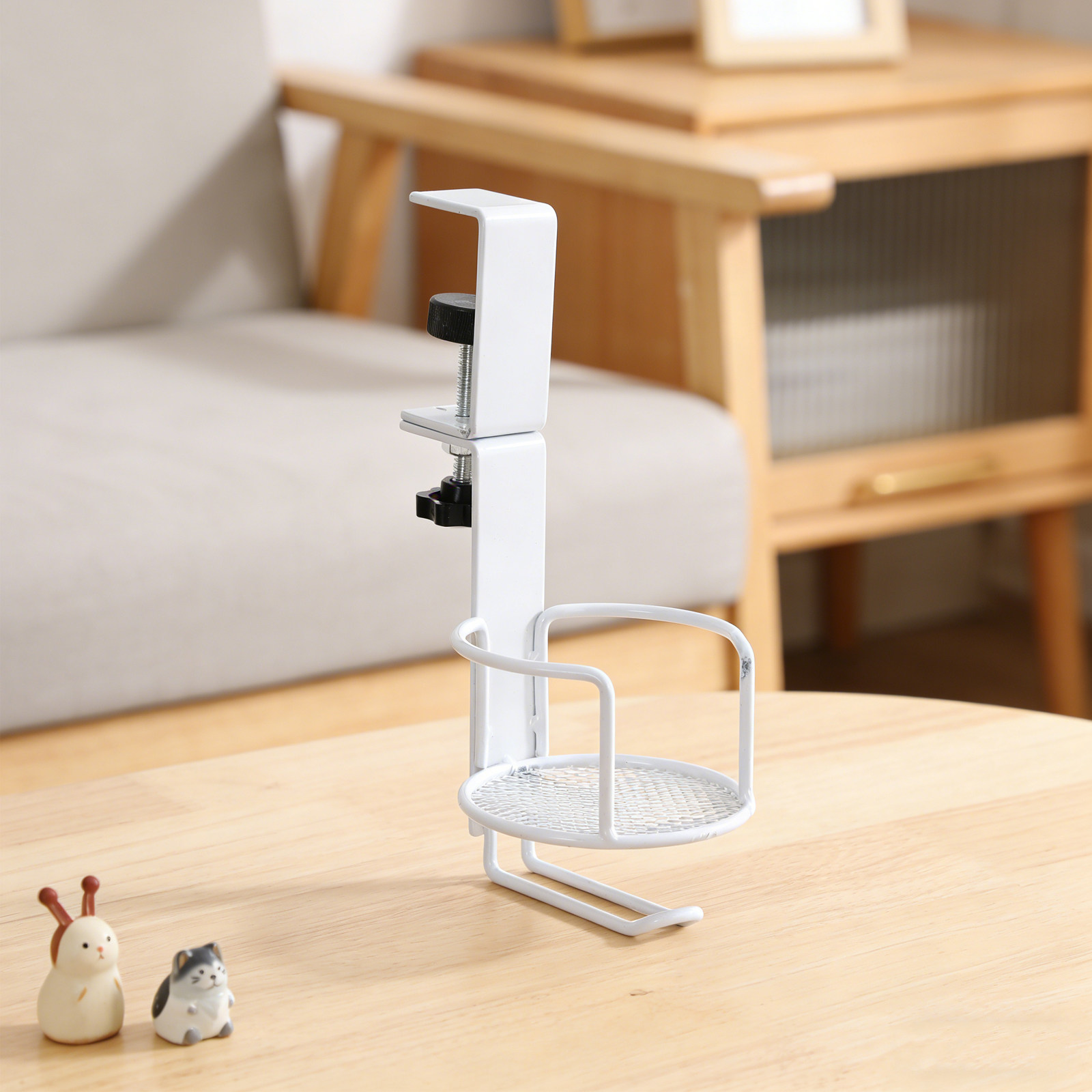 Clip on Desk Cup Holder 2-in-1 - đánh giá và giá Headphone Stand Desk