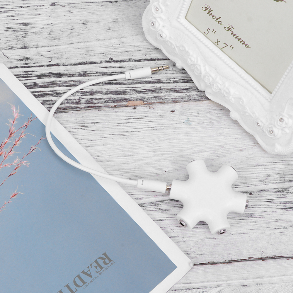 3.5mm Jack Earphone Audio Spli - đánh giá và giá Earphone Splitter Jack
