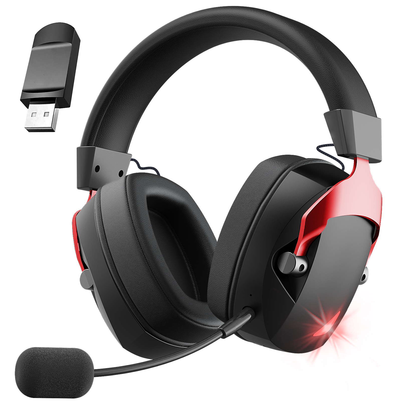 Wireless Gaming Headset with D - đánh giá và giá Gaming Headset Rgb