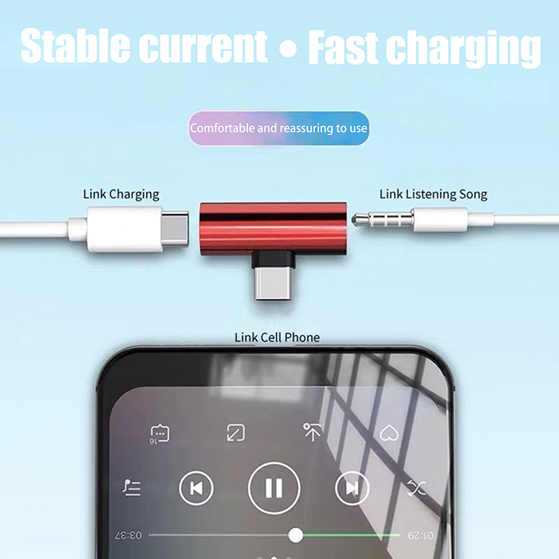 USB Type-C To 3.5 Mm Headphone - đánh giá và giá Earphone Splitter Jack