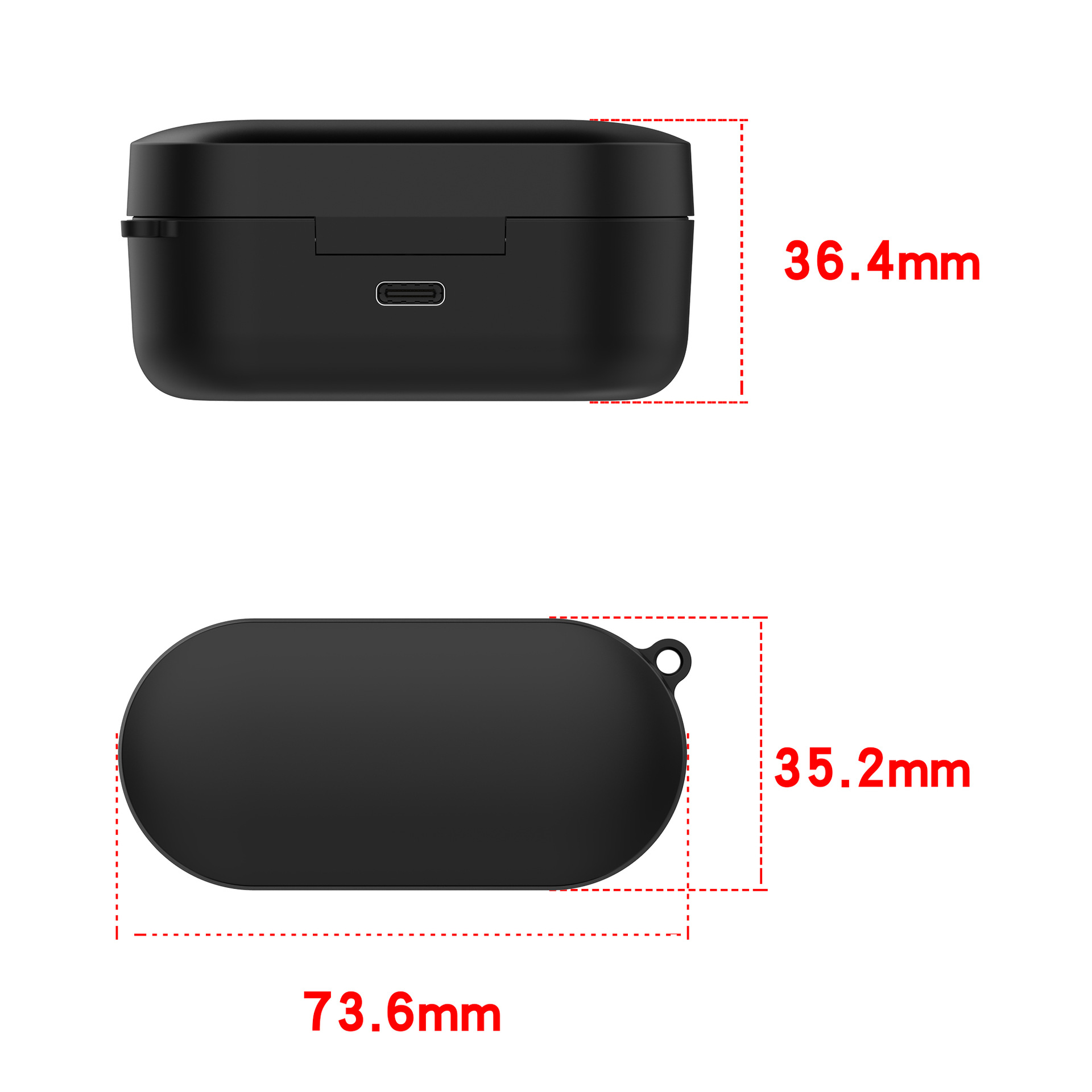 Portable Replacement Charging  - đánh giá và giá Earbuds Charging Case