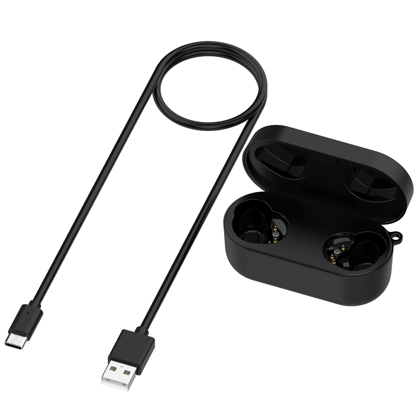 Portable Replacement Charging  - đánh giá và giá Earbuds Charging Case