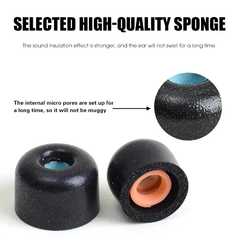 Soft Memory Foam Eartips for S - đánh giá và giá Earphone Foam Tip