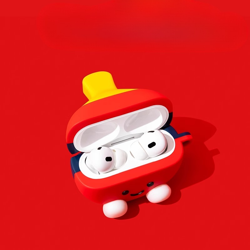 3D Table Tennis Cartoon Cute S - đánh giá và giá Earbuds Charging Case