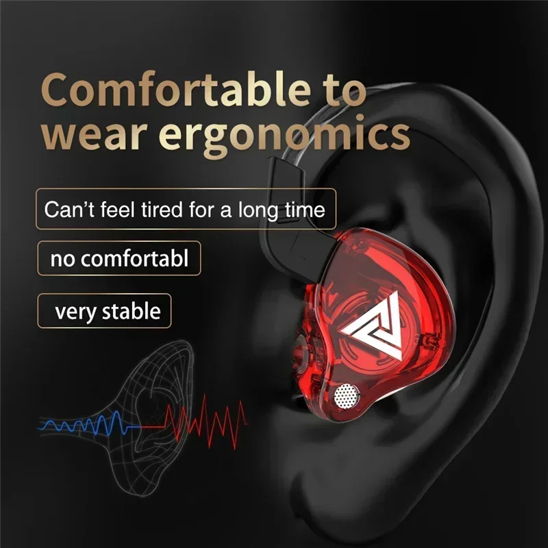 NEW QKZ AK6 Copper Driver HiFi - đánh giá và giá Audiophile Headphone Wired