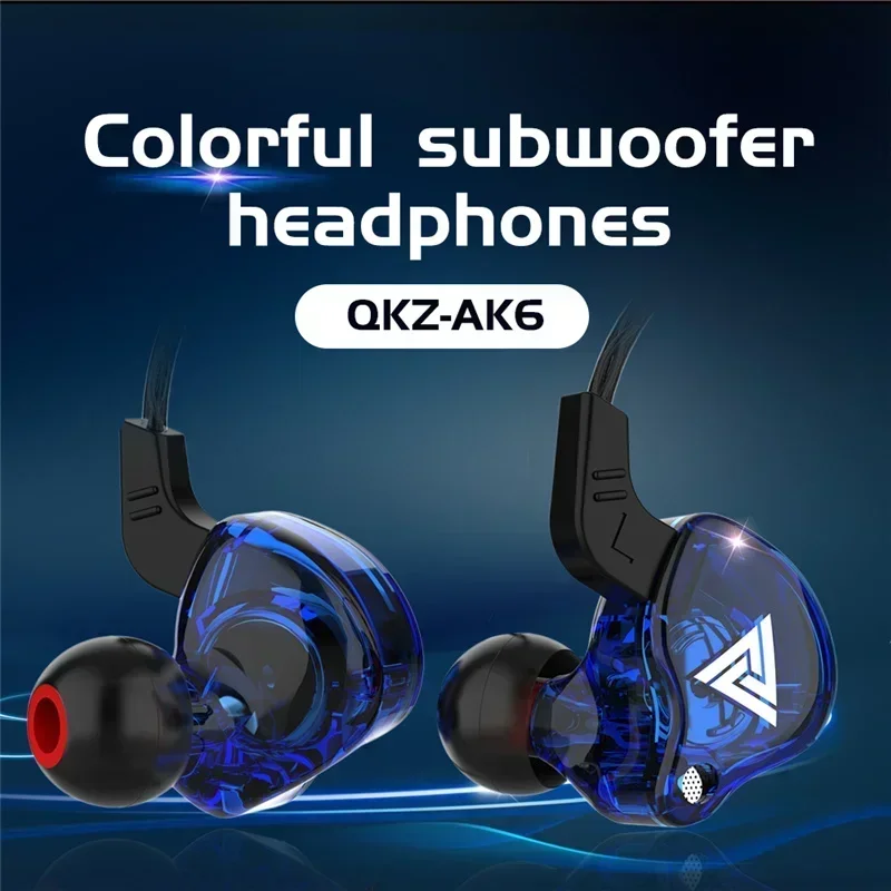NEW QKZ AK6 Copper Driver HiFi - đánh giá và giá Audiophile Headphone Wired