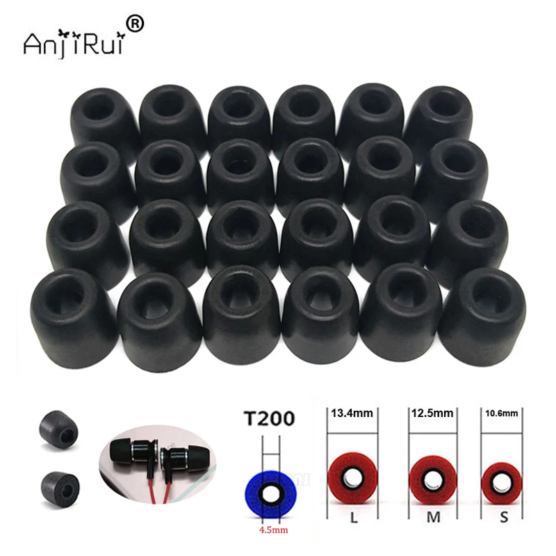 12Pair ANJIRUI Memory Foam Ear - đánh giá và giá Earphone Foam Tip