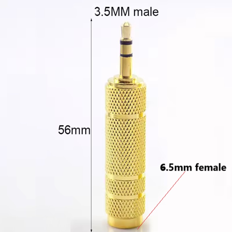 Audio 6.35mm male to 3.5 femal - đánh giá và giá Cable Extension 3.5