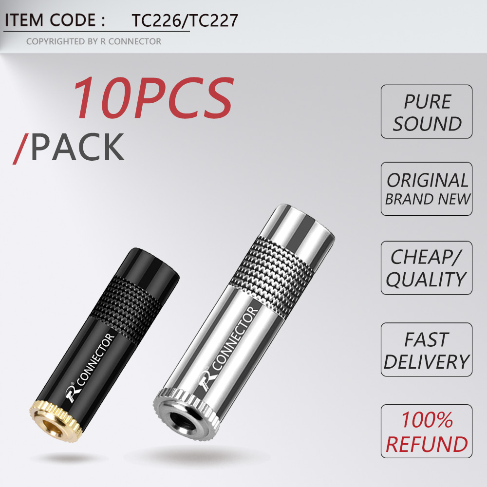10pcs Audio 3.5mm/6.35mm Jack  - đánh giá và giá Audiophile Headphone Wired