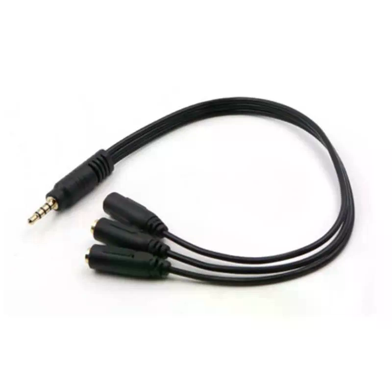 3.5mm 3 3.5mm 1 3 Adapter Way  - đánh giá và giá Earphone Splitter Jack