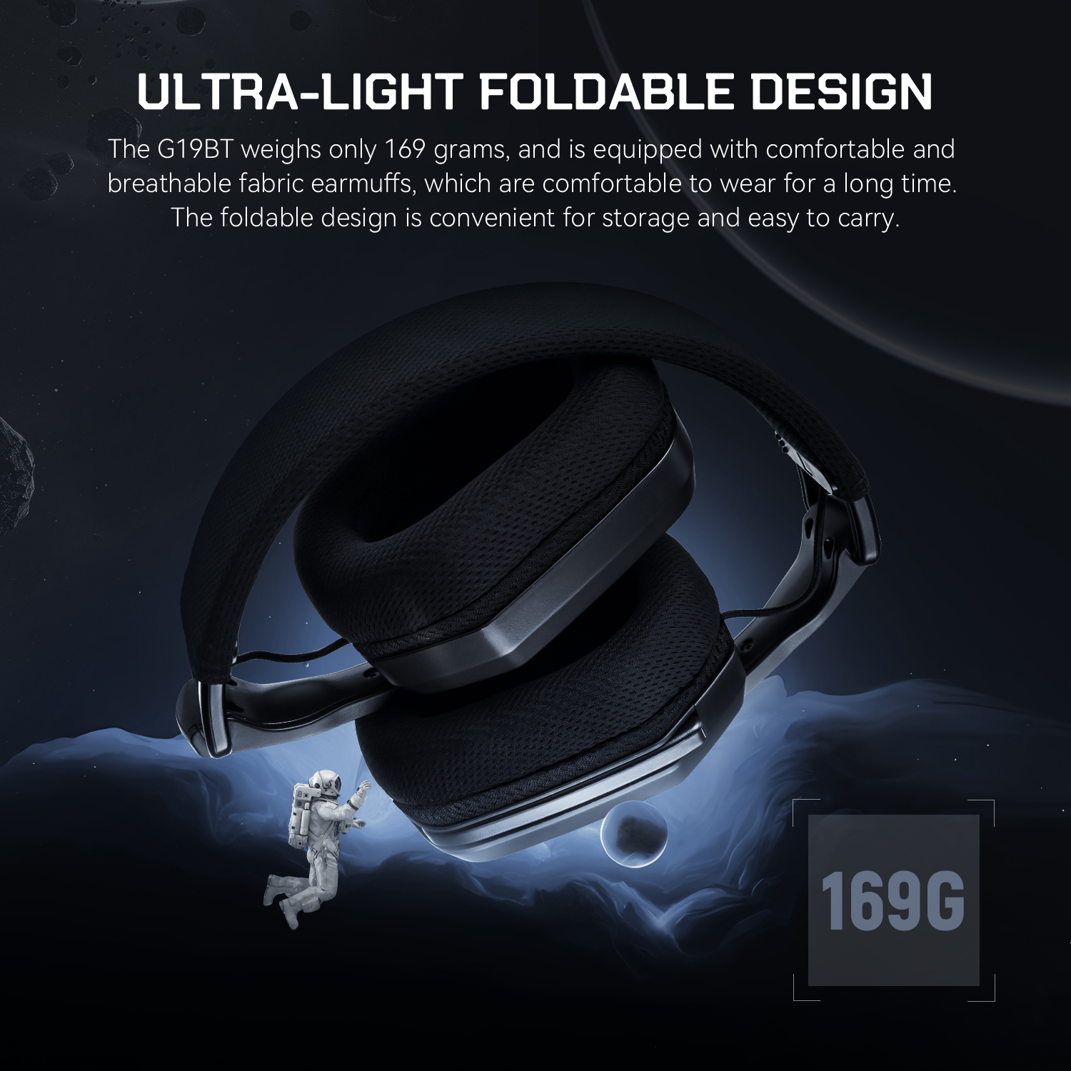 EKSA G19BT 2.4GHz Wireless Gam - đánh giá và giá Gaming Headset Rgb