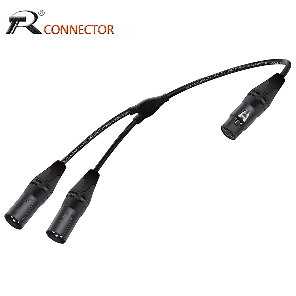 XLR Splitter Audio Cable,3Pins - đánh giá và giá Audio Splitter Y
