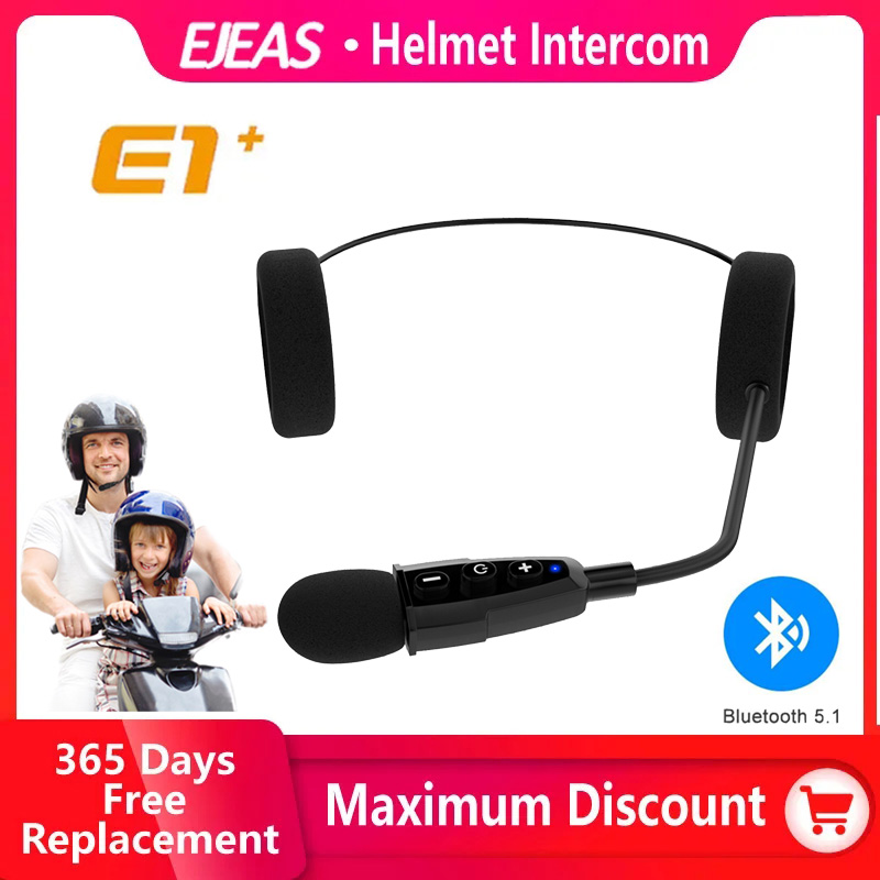 EJEAS E1+ Wireless Motorcycle  - đánh giá và giá Audiophile Headphone Wired