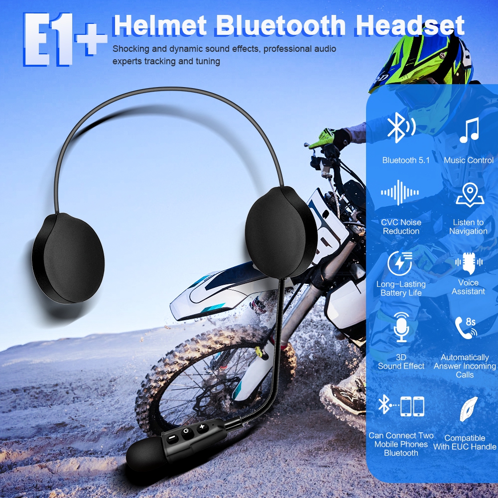 EJEAS E1+ Wireless Motorcycle  - đánh giá và giá Audiophile Headphone Wired